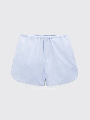 Striped Drawstring Shorts