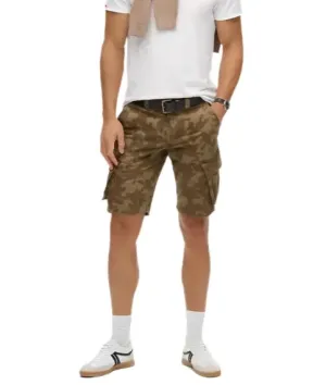 Superdry Mens Core Cargo Shorts American Woodland Camo