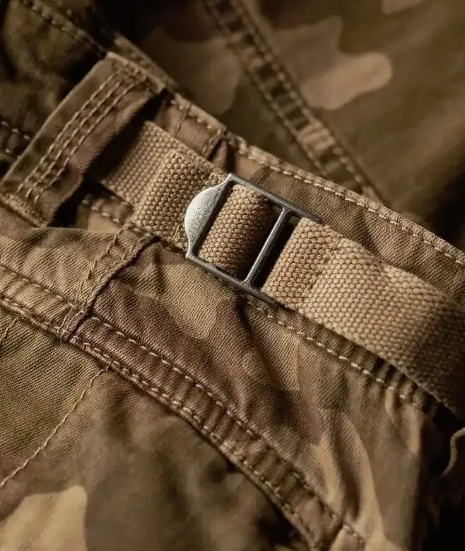 Superdry Mens Core Cargo Shorts American Woodland Camo