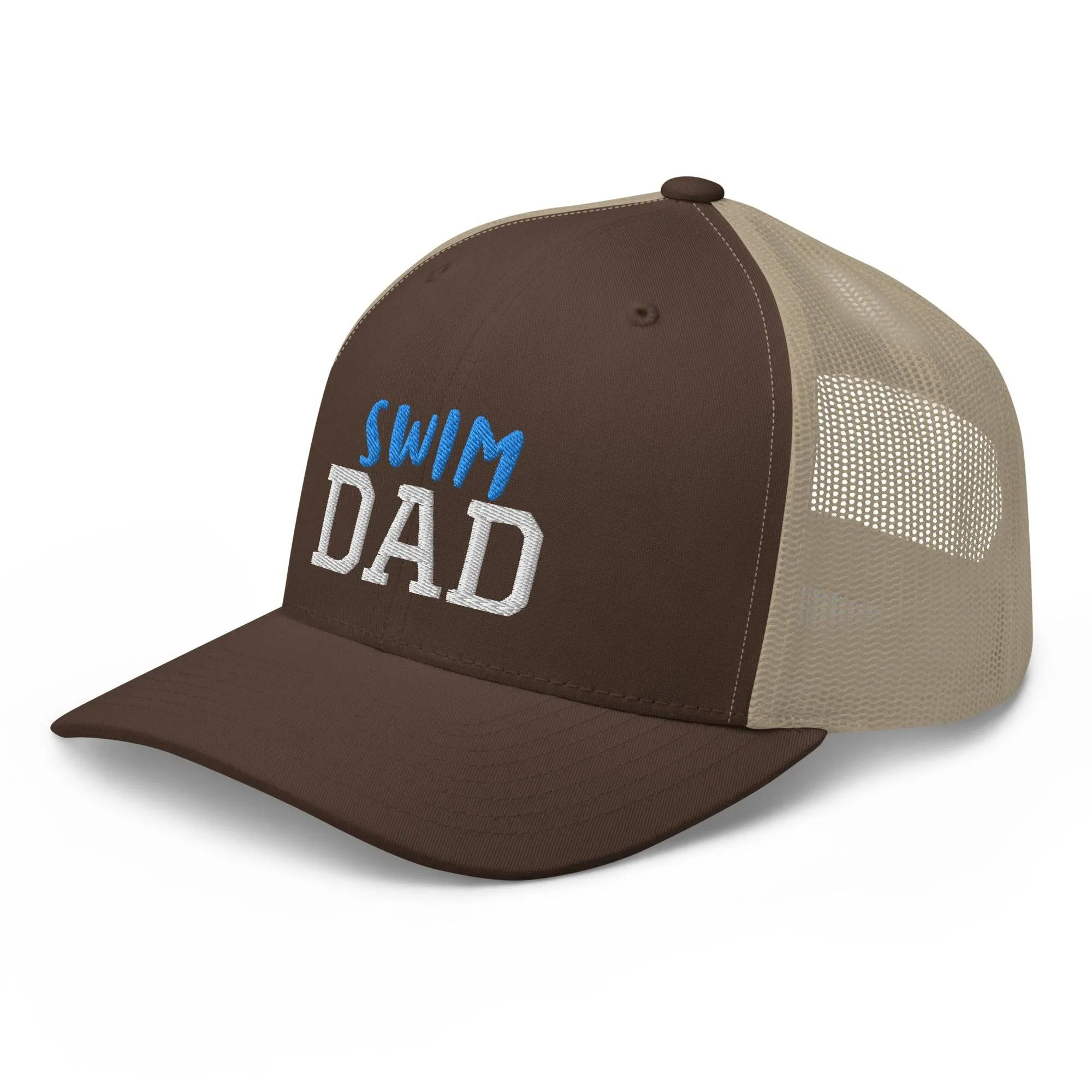 Swim Dad Retro Trucker Cap