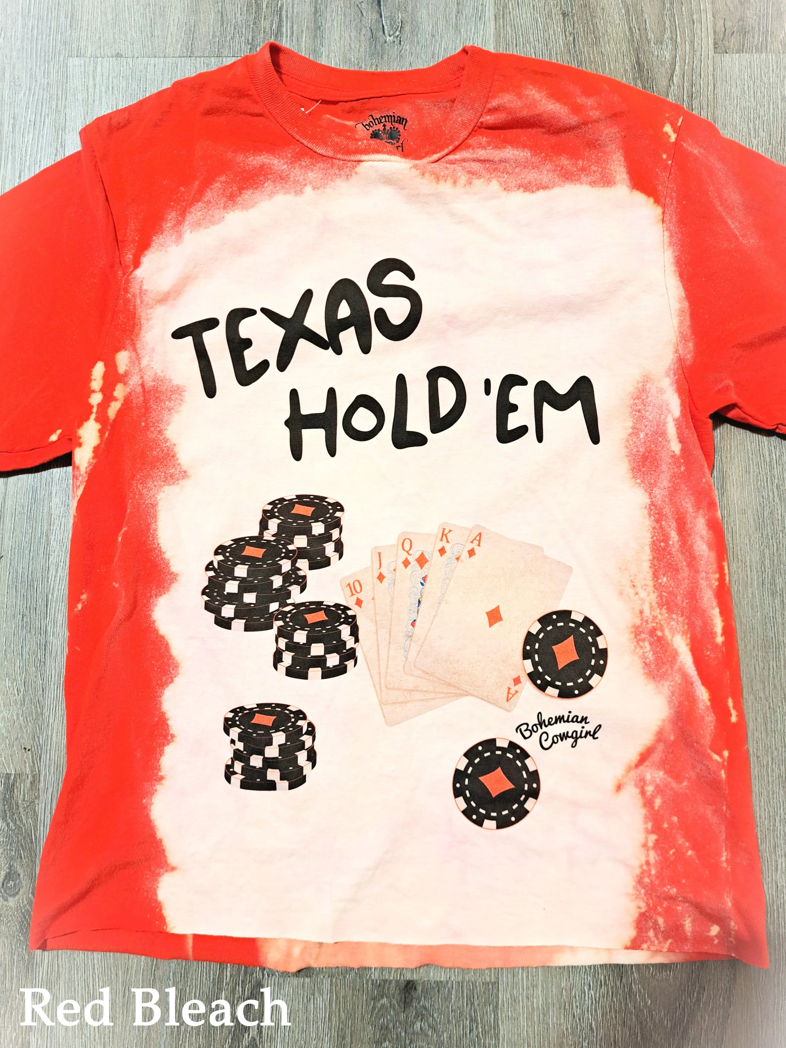 Texas Hold 'Em Poker T-Shirt - WS