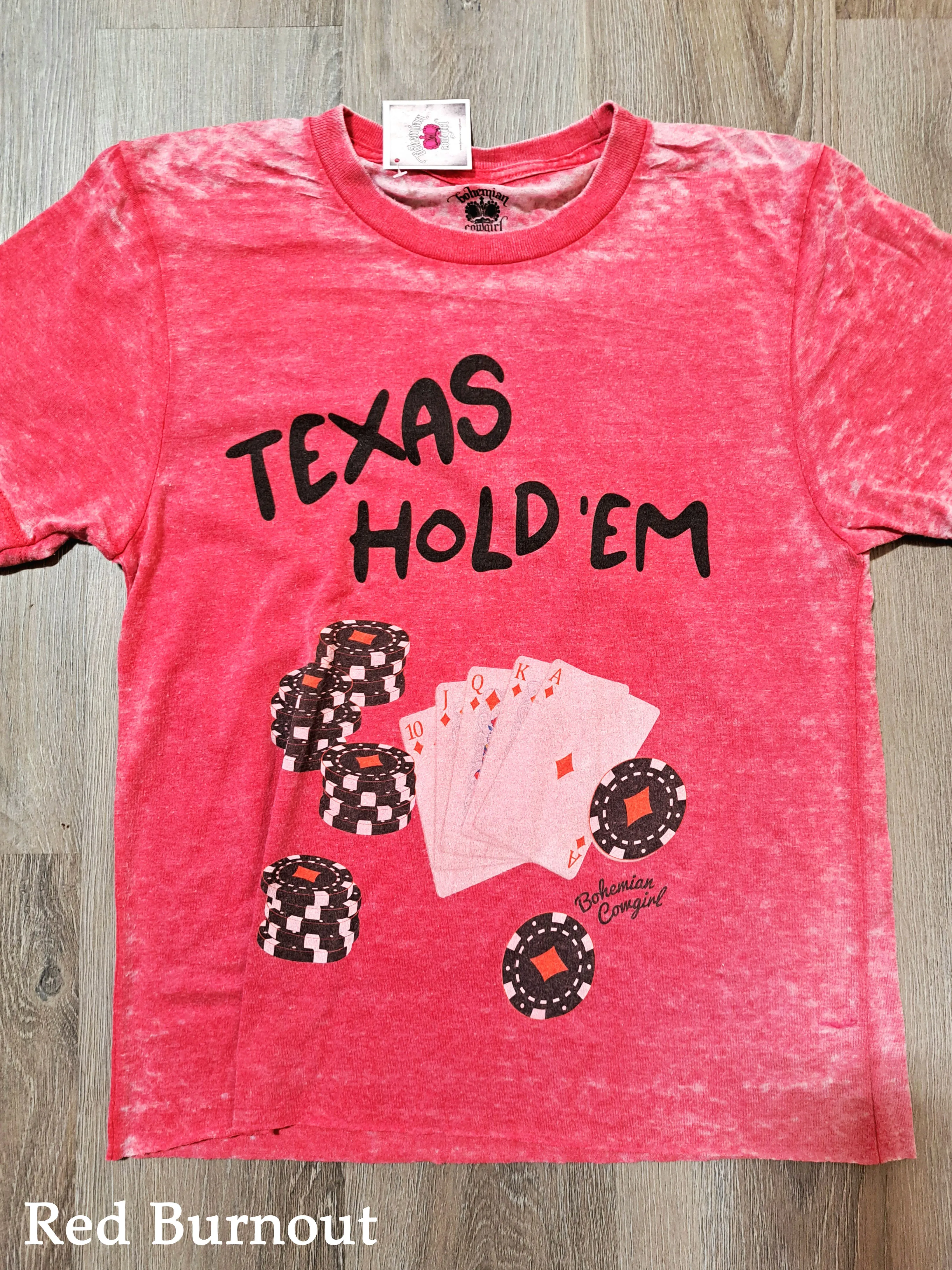 Texas Hold 'Em Poker T-Shirt - WS