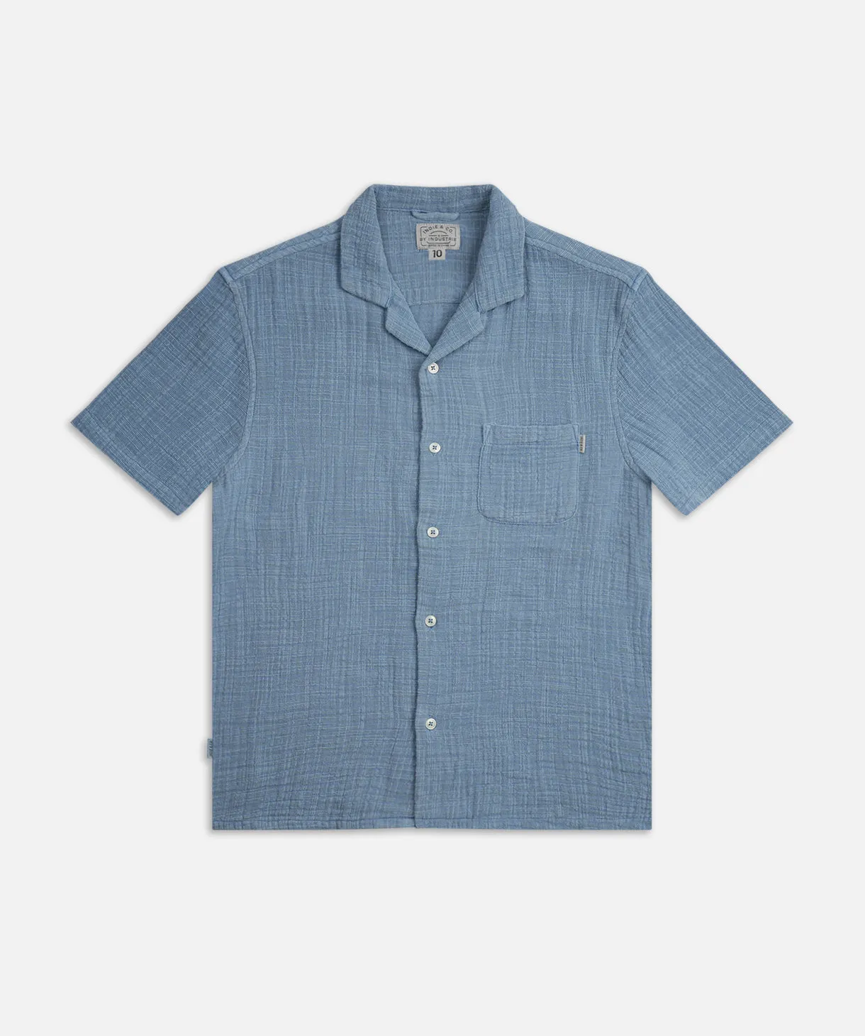 The Indie Seguro S/s Shirt - Light Chambray