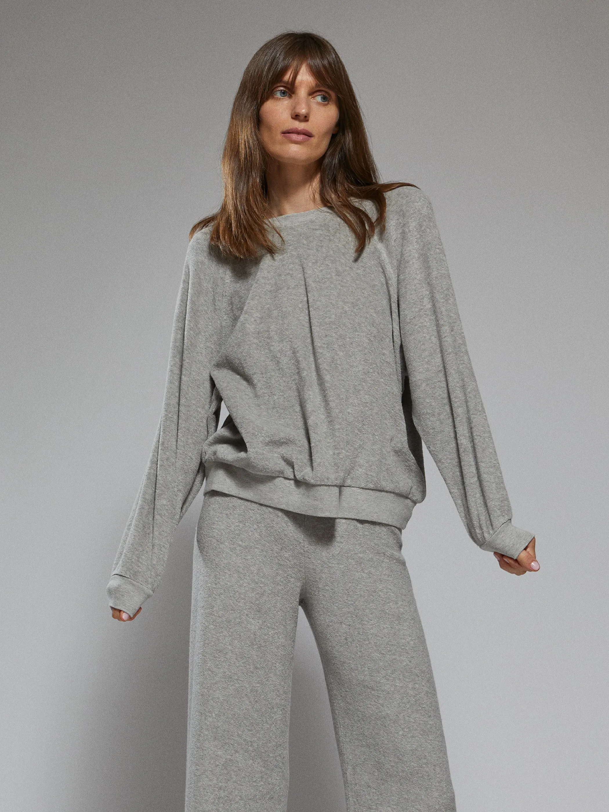 The Samos Oversized Sweatshirt in Terry