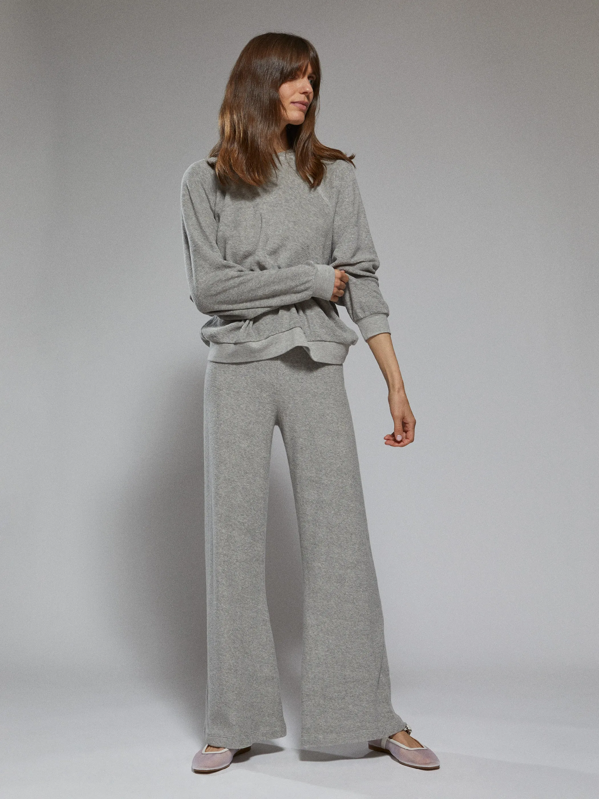 The Samos Oversized Sweatshirt in Terry