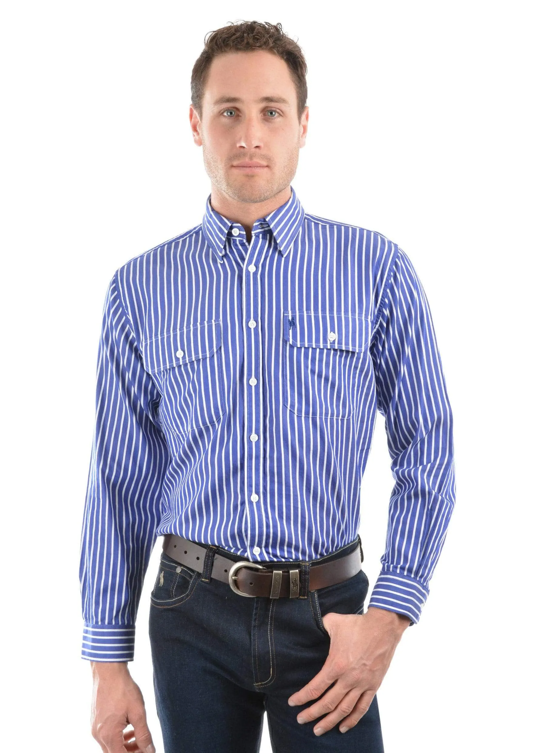 Thomas Cook Mens Winton Stripe Shirt