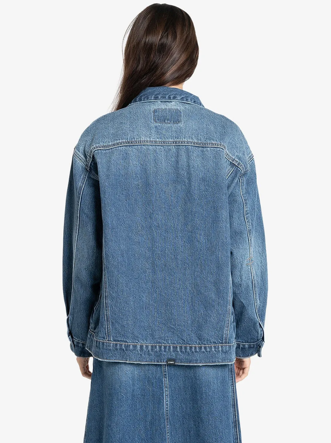 Thrills - Morgan Denim Jacket - Roadhouse Blue