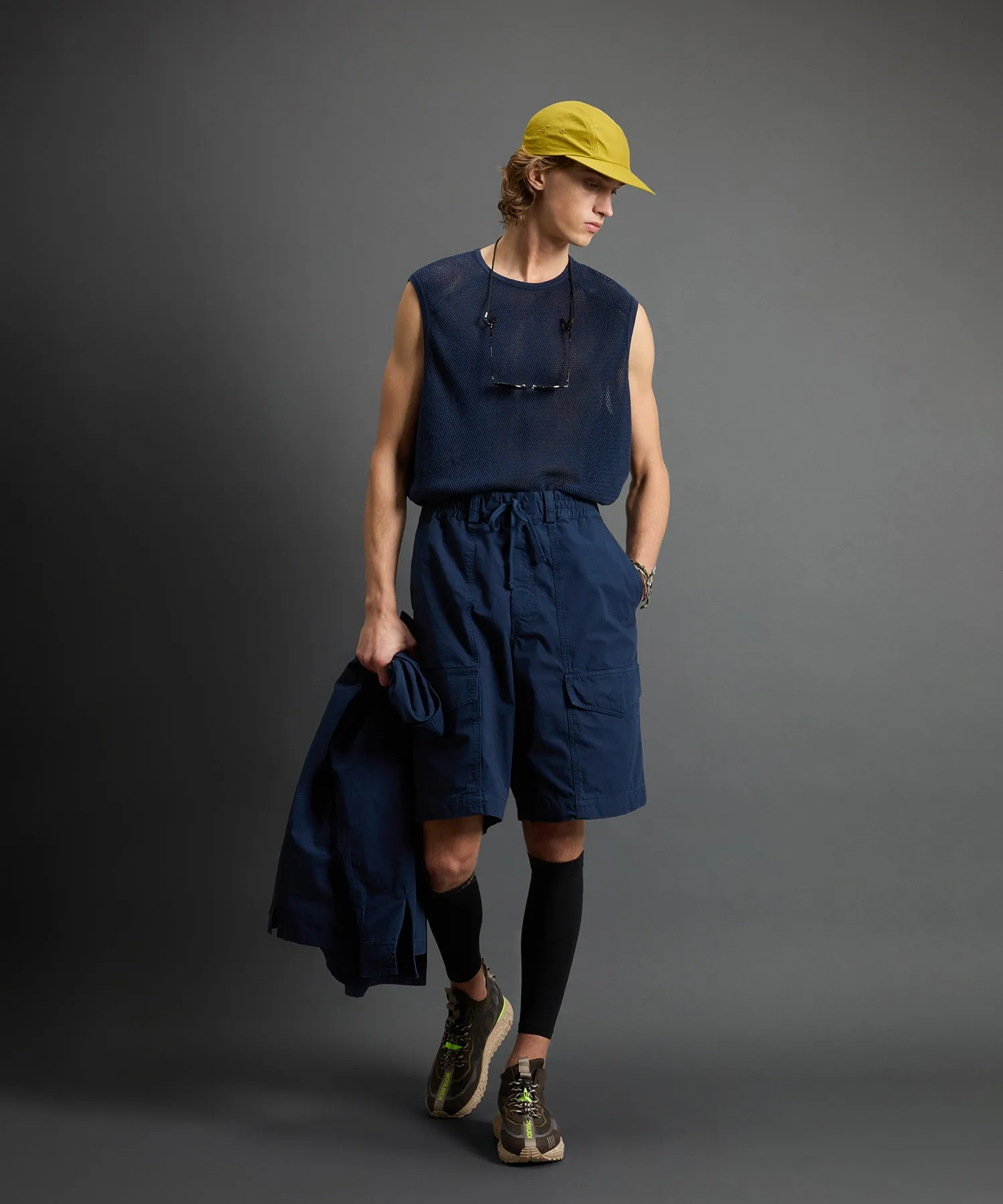 Todd Snyder x Woolrich Carpenter Short in Dream Blue
