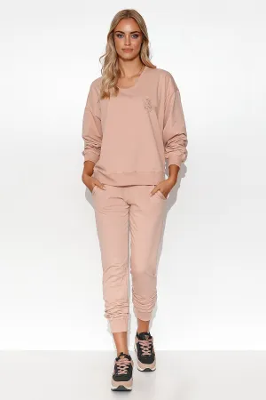 Tucked-In Relaxed Sweatshirt Set