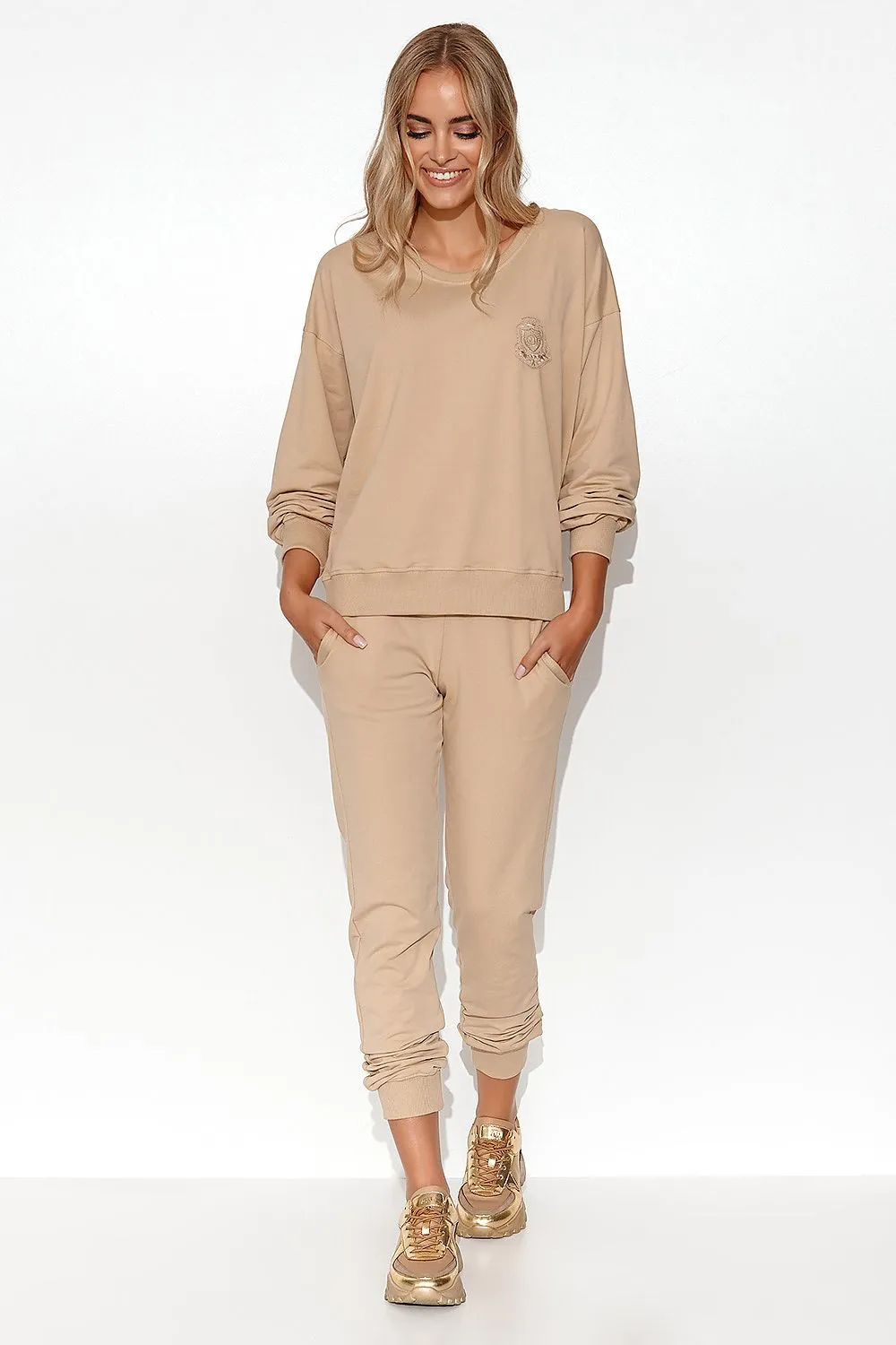Tucked-In Relaxed Sweatshirt Set
