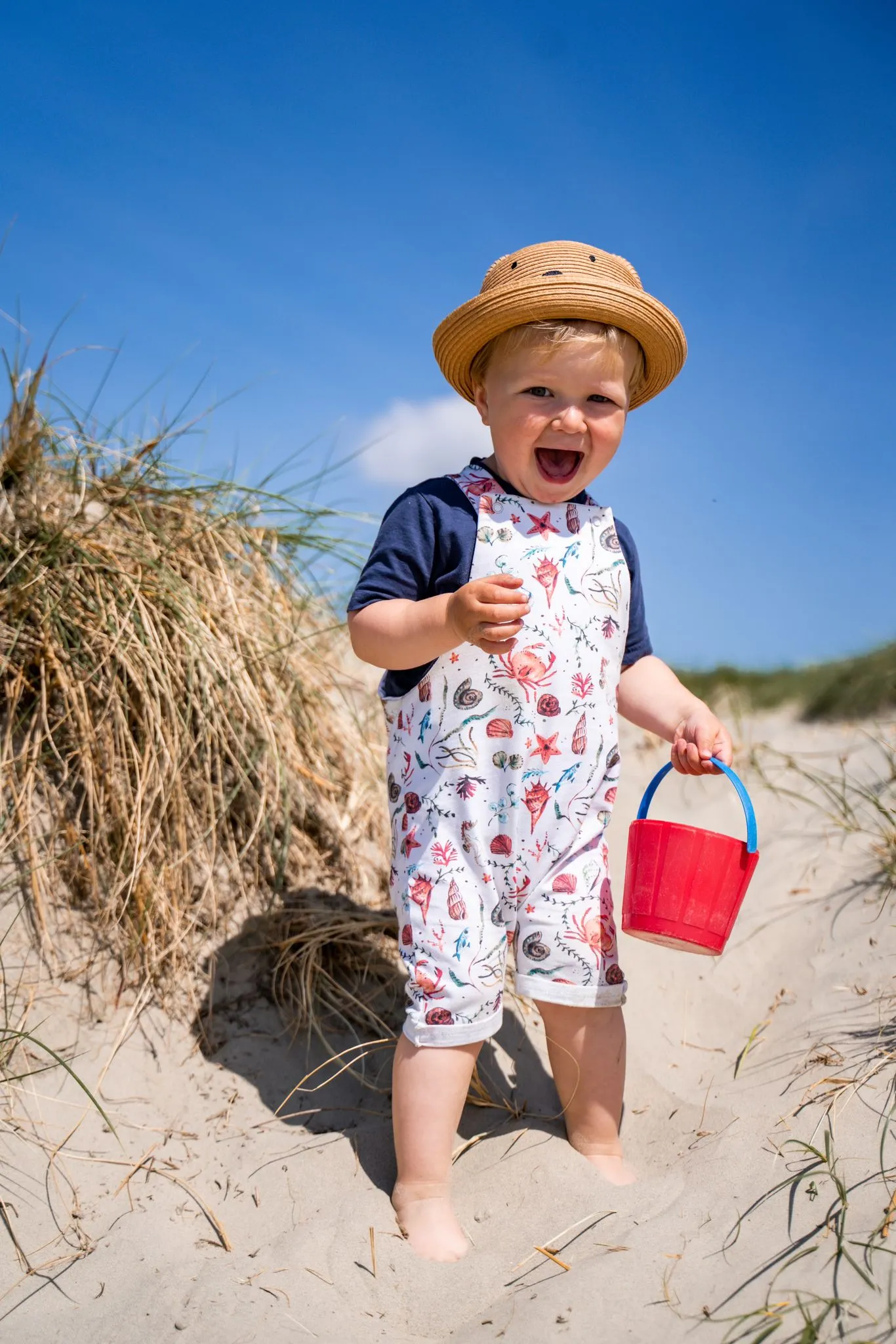 Under The Sea Shorts Dungarees