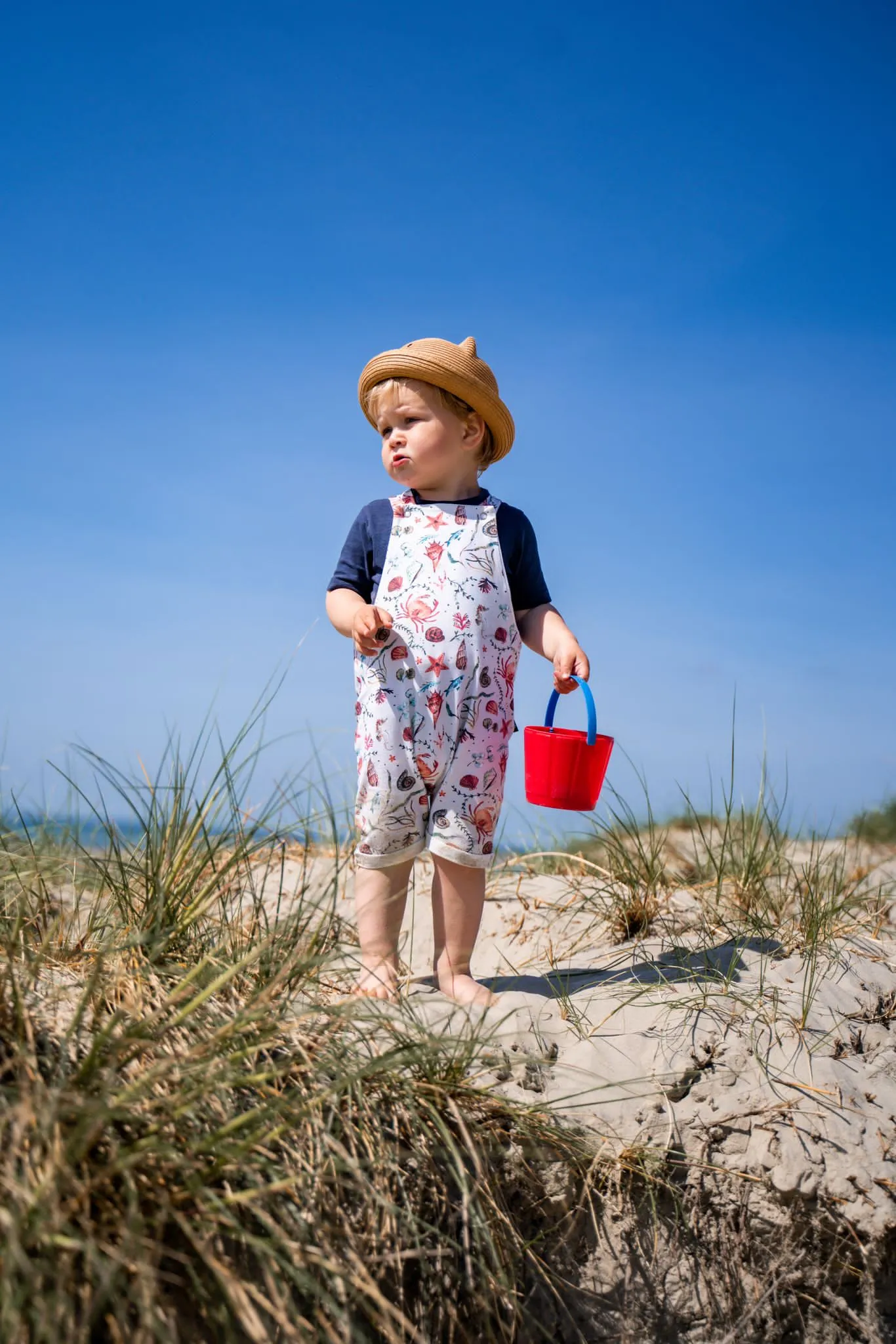 Under The Sea Shorts Dungarees