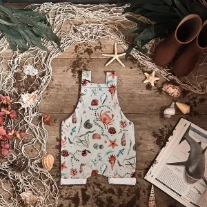 Under The Sea Shorts Dungarees