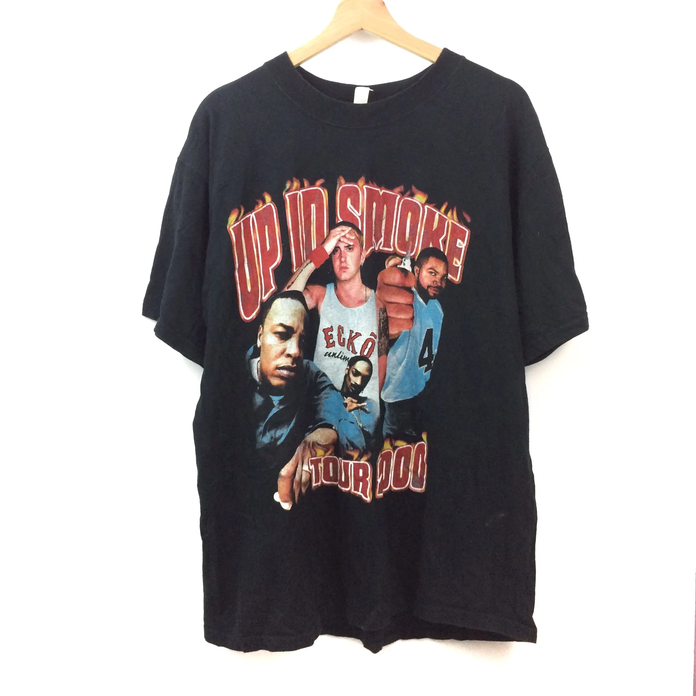 Up In Smoke Tour 2000 T-Shirt Black