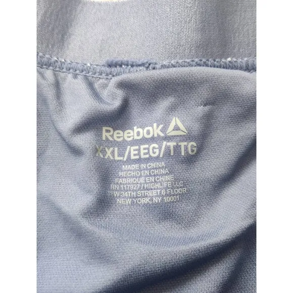 (V7) Reebok Relaxed Shorts BLUE INDIGO Womens XXL NWT