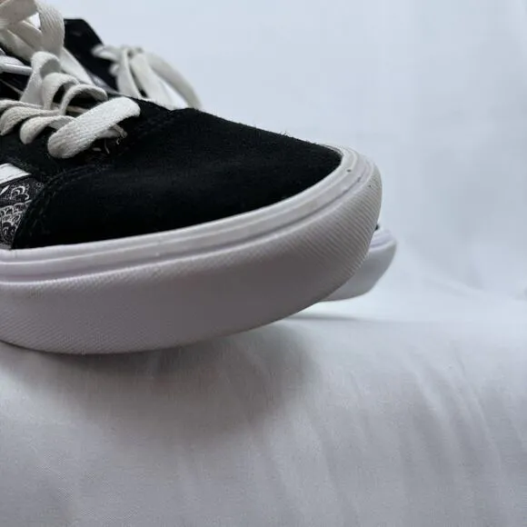 Vans Customs Paisley Patchwork Comfy Cush Old Skool Low Top‎ Men's 8.5 Womens 10