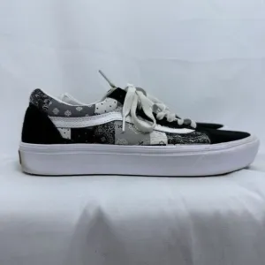 Vans Customs Paisley Patchwork Comfy Cush Old Skool Low Top‎ Men's 8.5 Womens 10