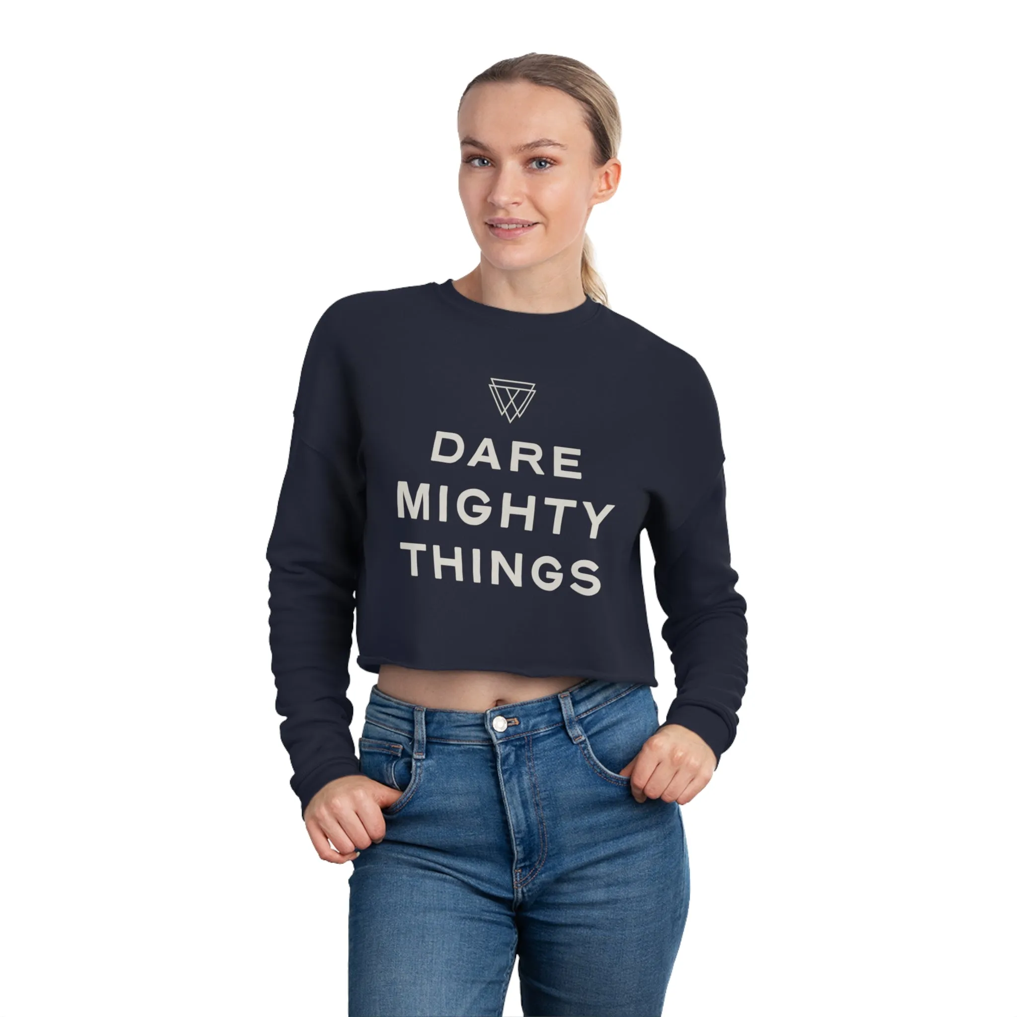 Veda Warrior - Women's Cropped Sweatshirt