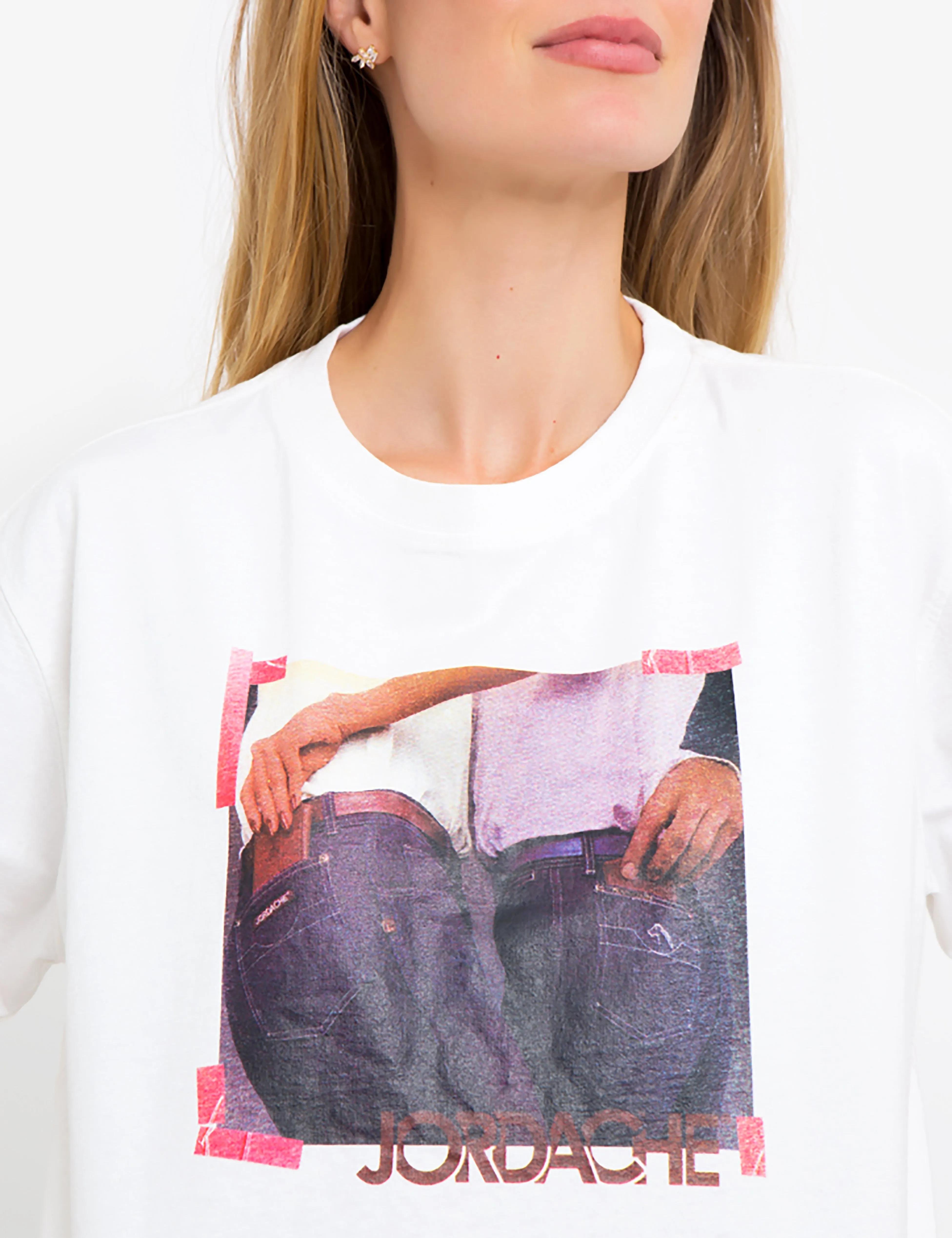 Vintage Ad Cropped T-Shirt