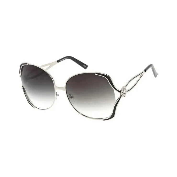 Vivant Eyewear Metal Oversized Sunglasses