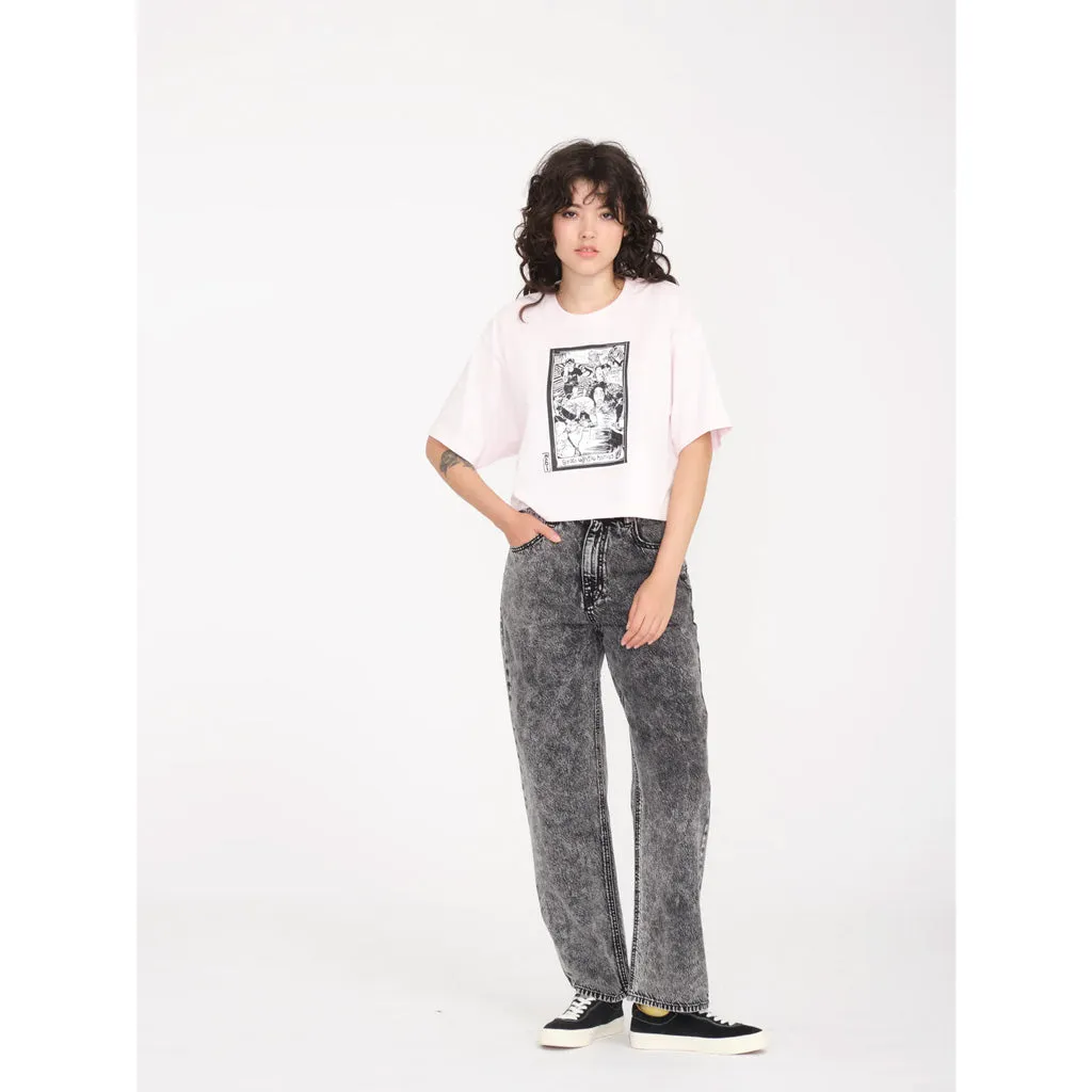 VOLCOM DRUMSTONE TEE - LILAC ASH