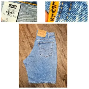 Vtg 🔥 orange tab 90s levi shorts size 32 Relaxed fit