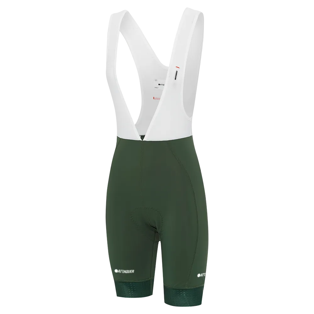 Women's A-Line Bib Shorts Olive
