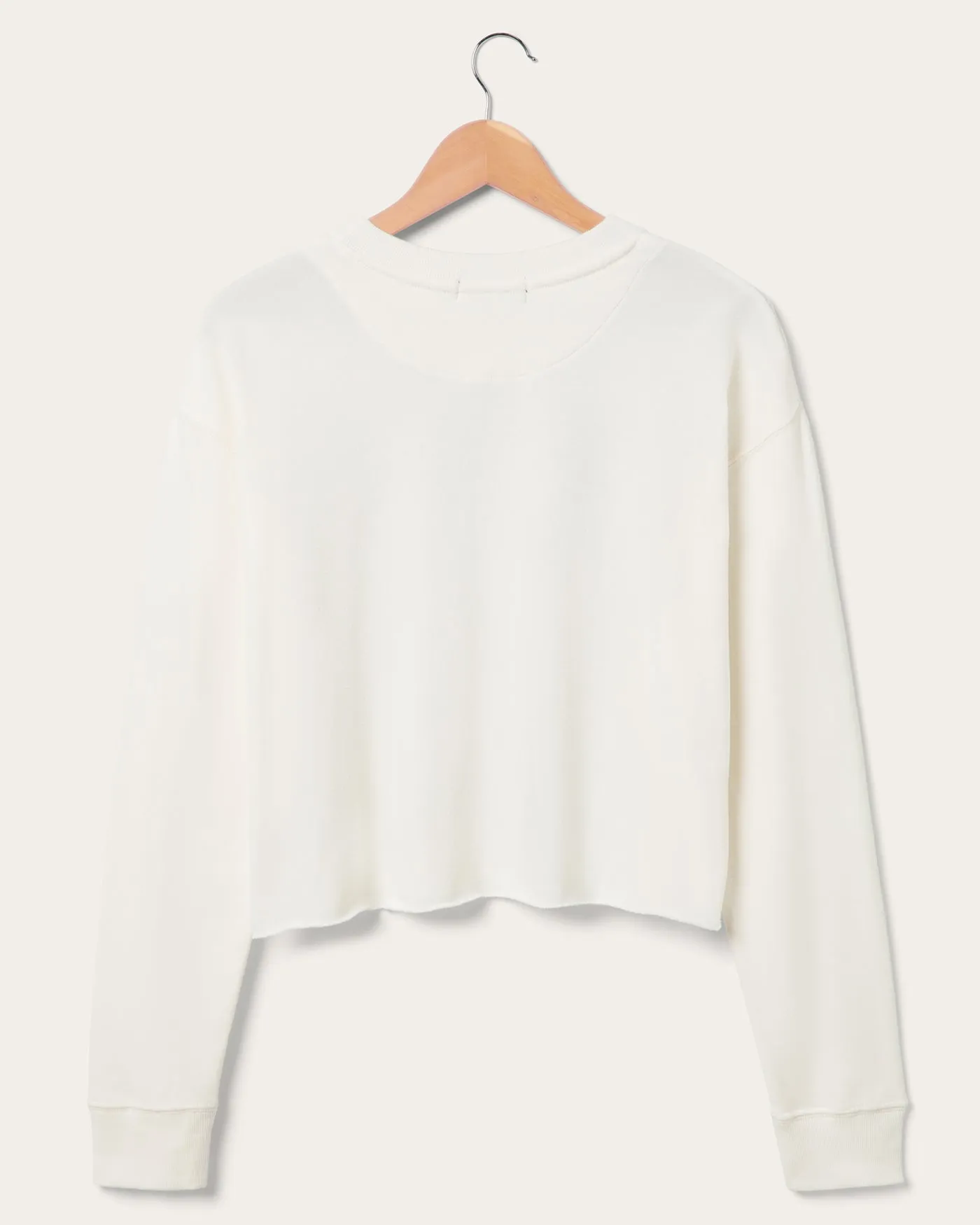 Women's Classic Mickey Flea Market Cropped Fleece
