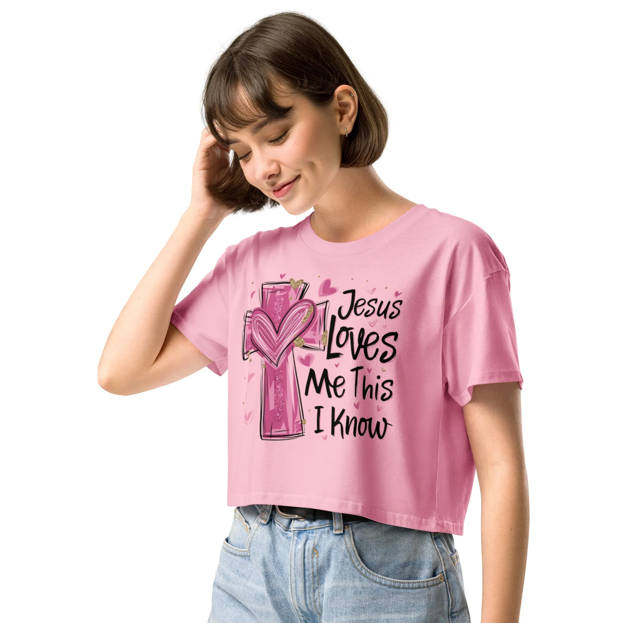 Women’s crop top, pajama top, xs to xl