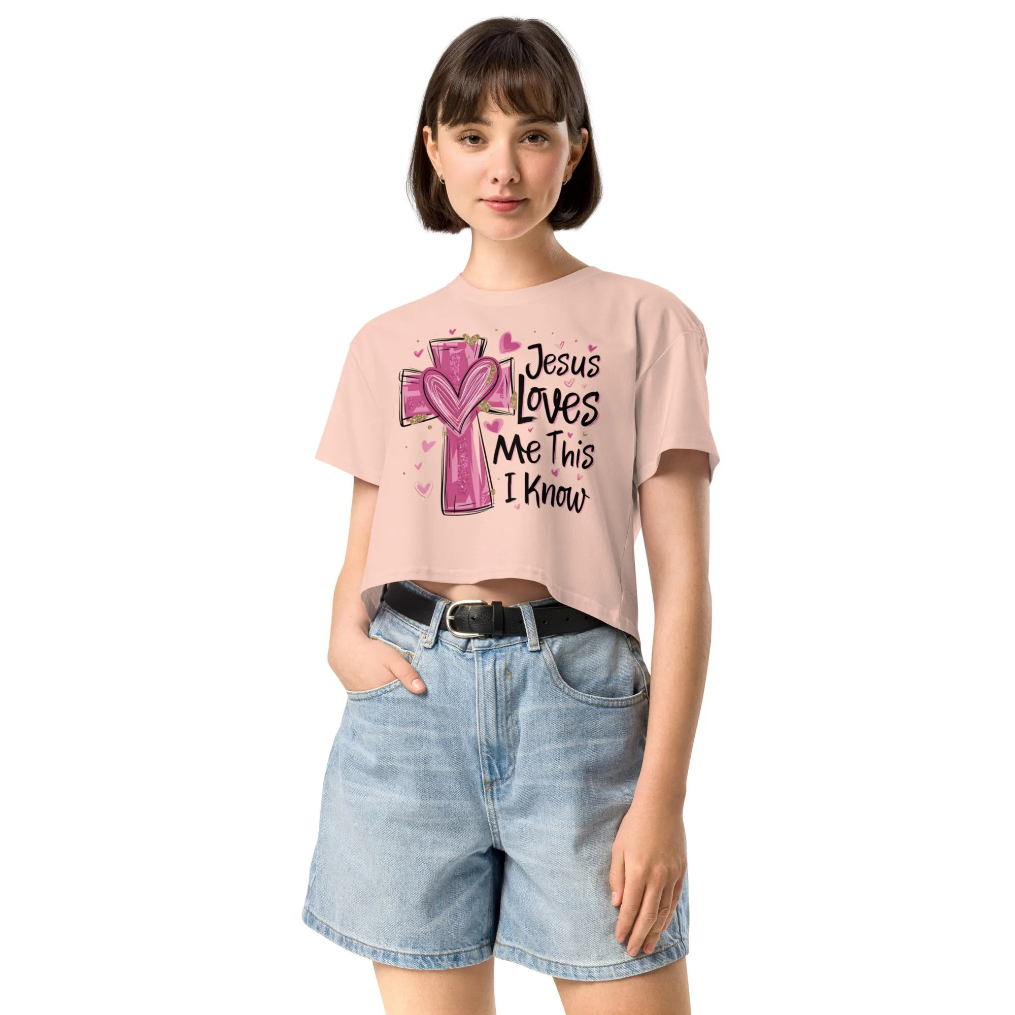 Women’s crop top, pajama top, xs to xl