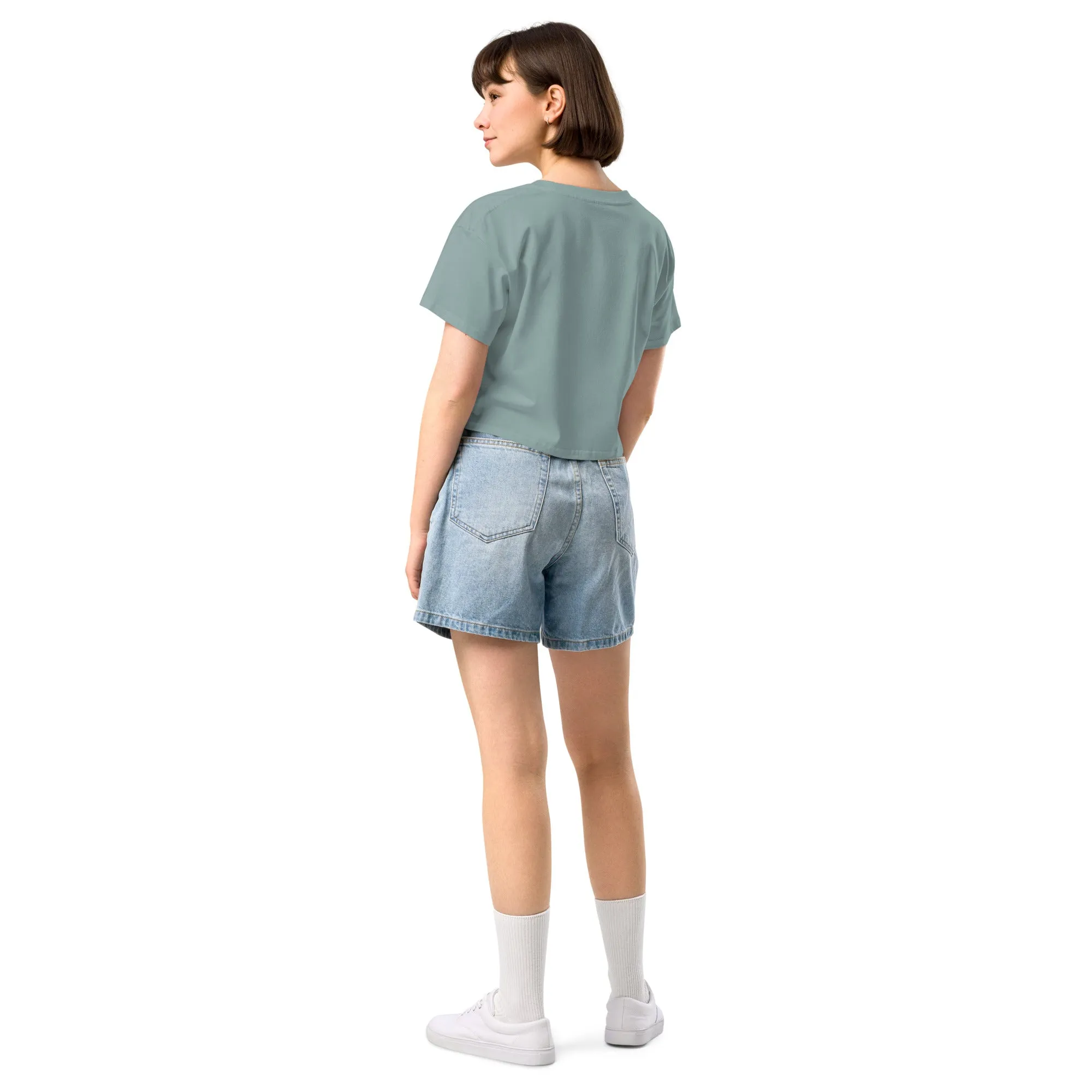Women’s crop top, pajama top, xs to xl