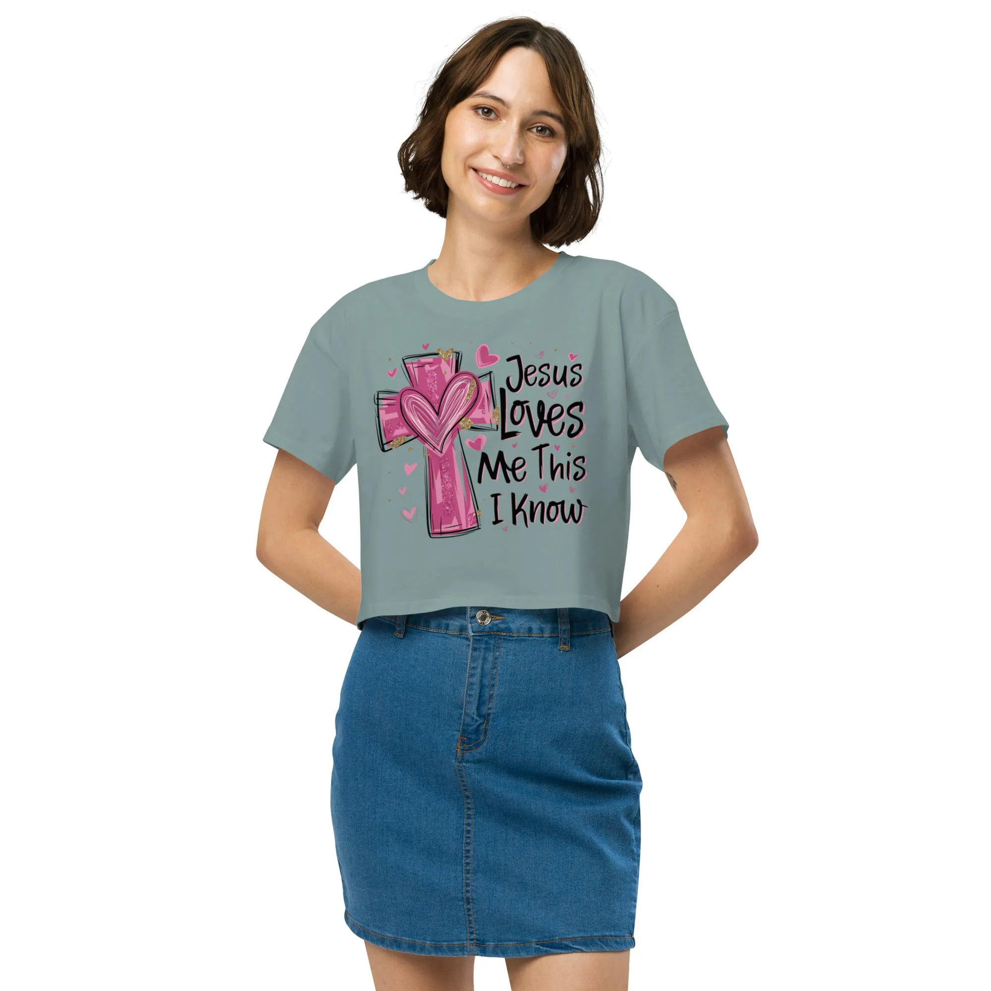 Women’s crop top, pajama top, xs to xl
