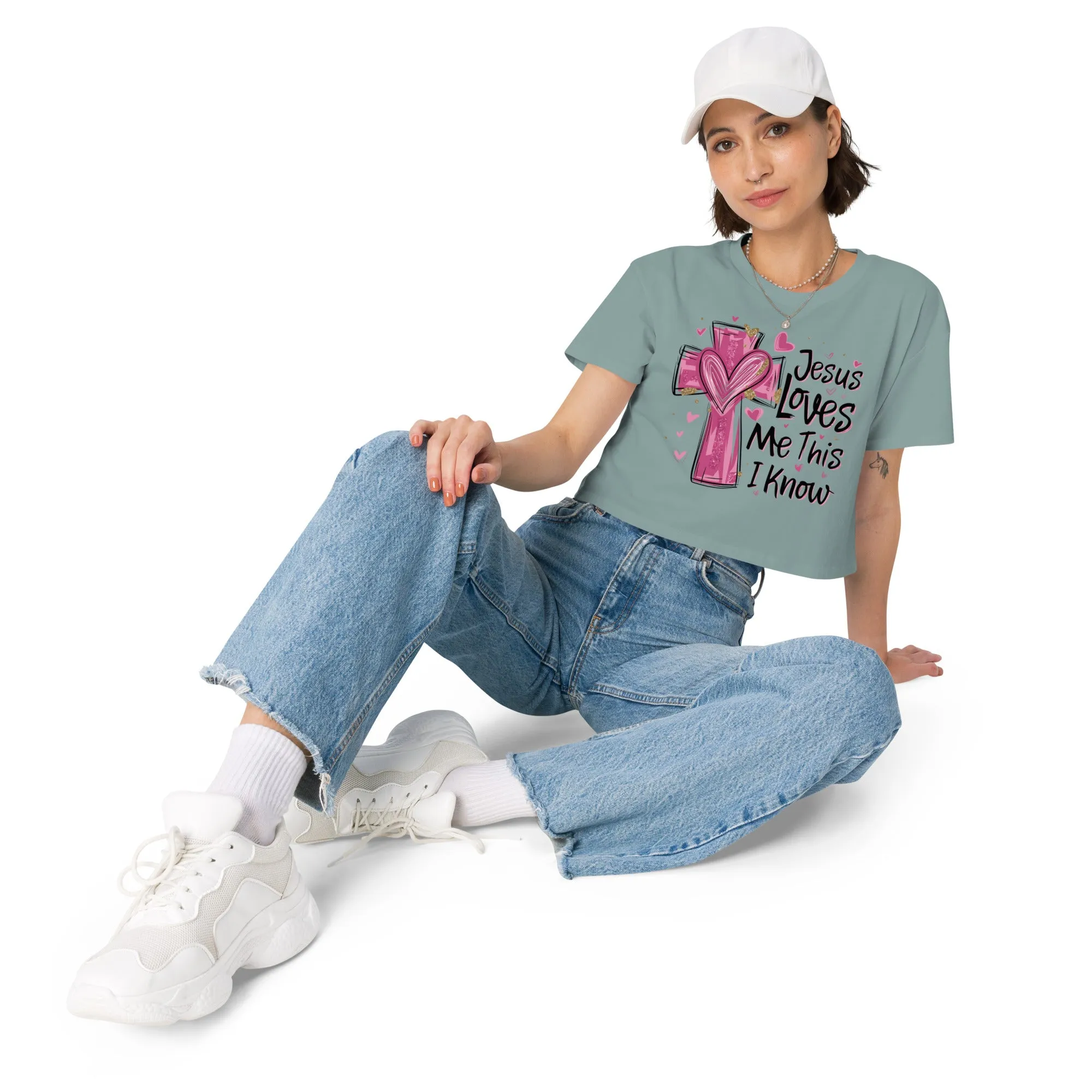 Women’s crop top, pajama top, xs to xl
