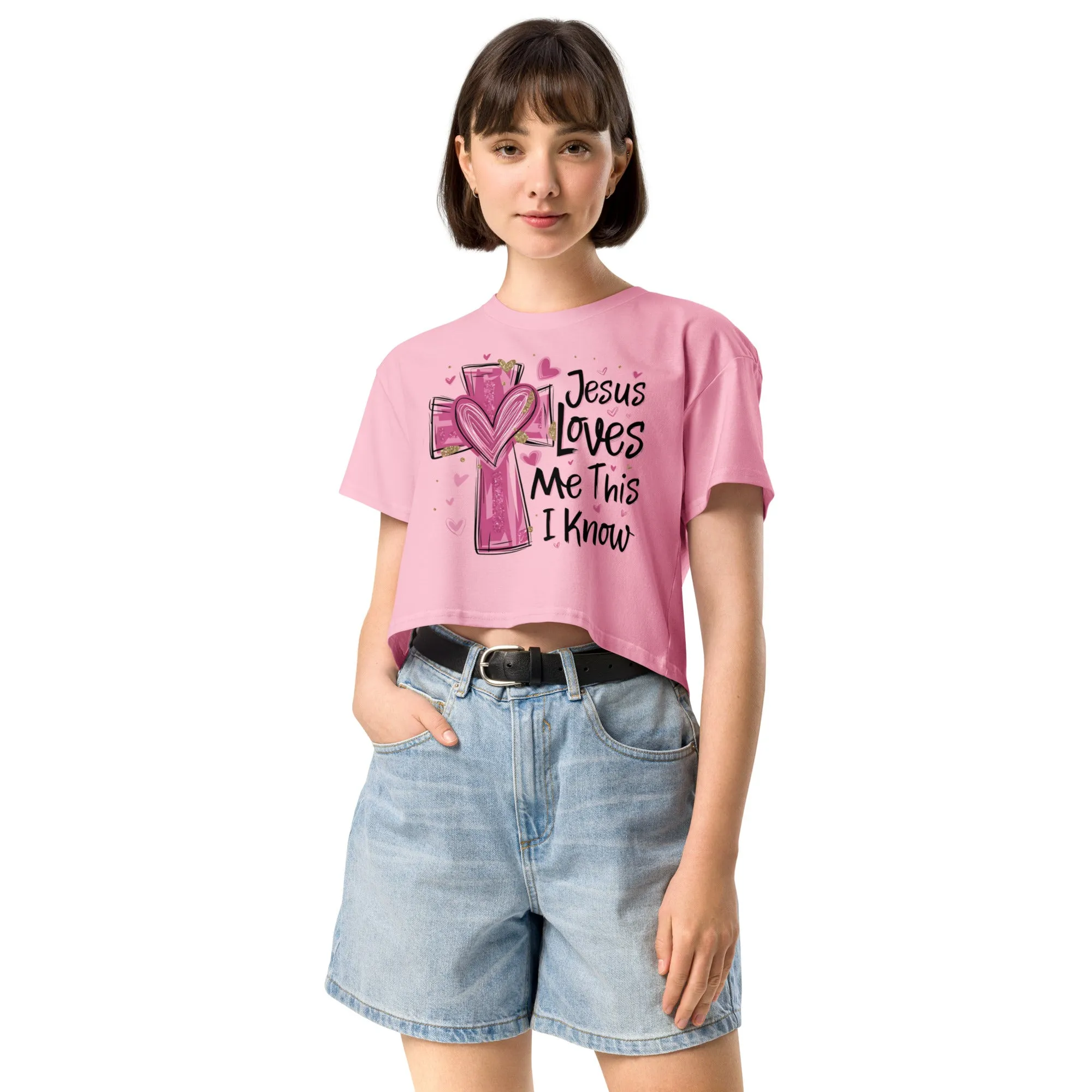 Women’s crop top, pajama top, xs to xl