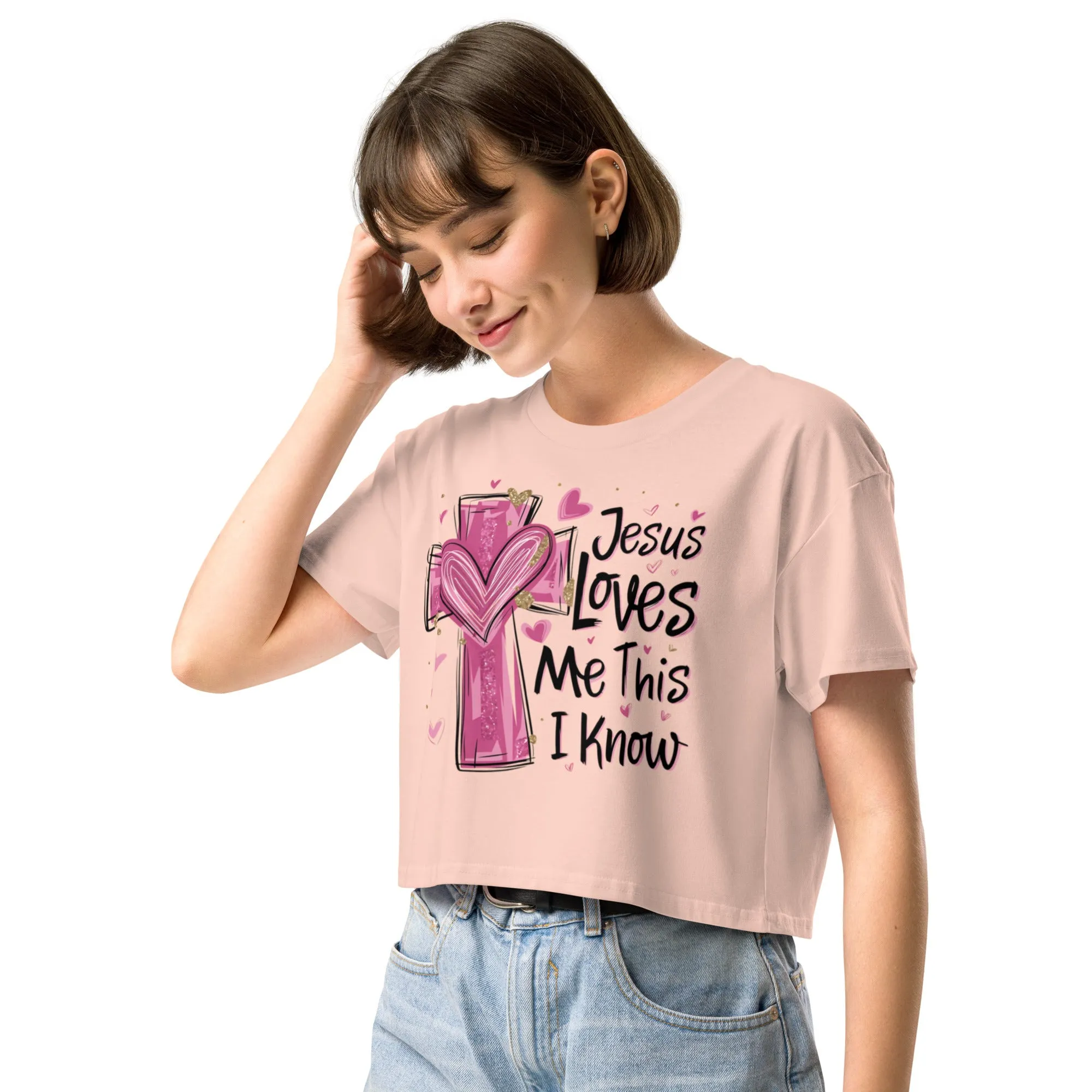 Women’s crop top, pajama top, xs to xl