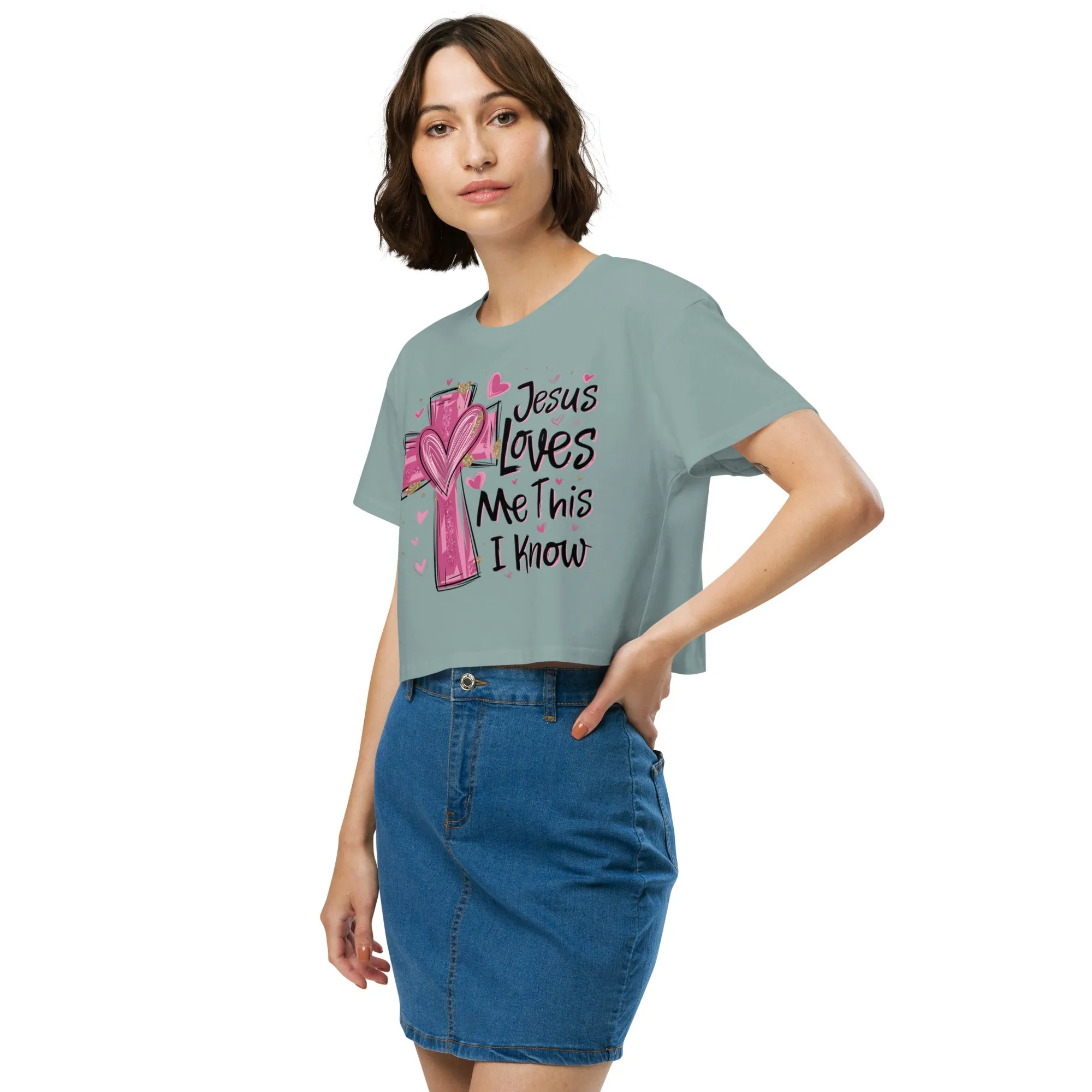 Women’s crop top, pajama top, xs to xl