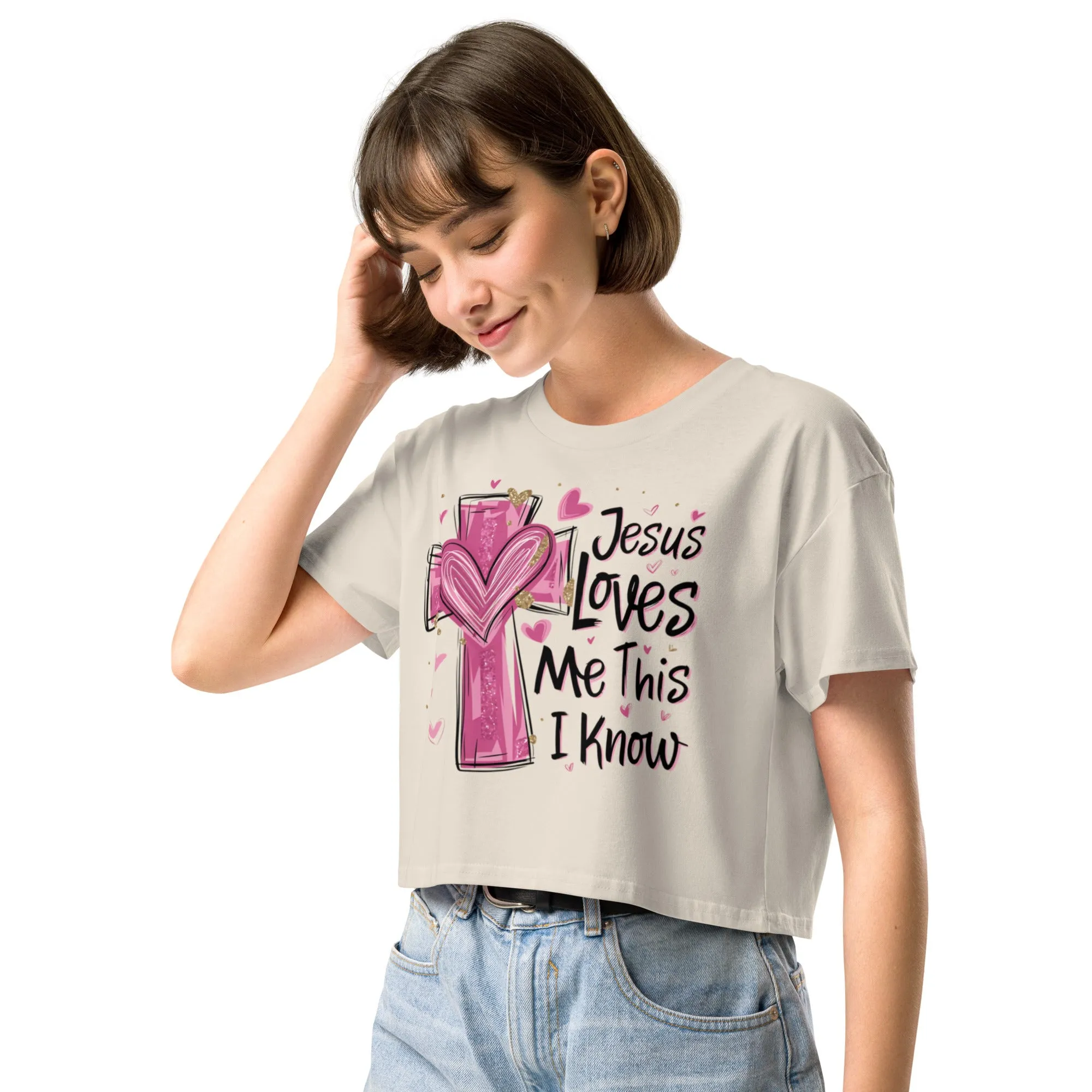 Women’s crop top, pajama top, xs to xl