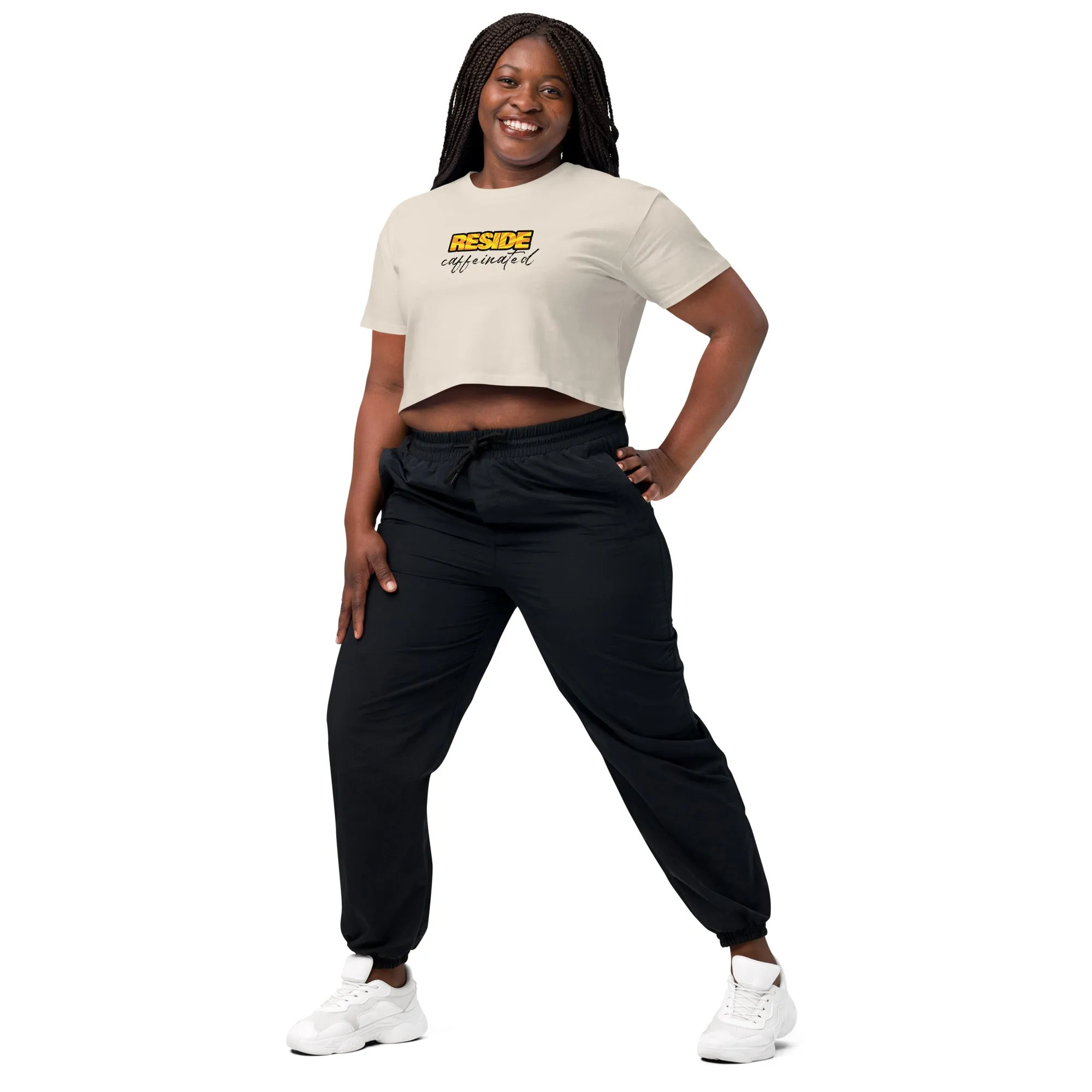 Women’s Crop Top - Reside Caffeinated