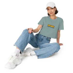 Women’s Crop Top - Reside in the End Zone
