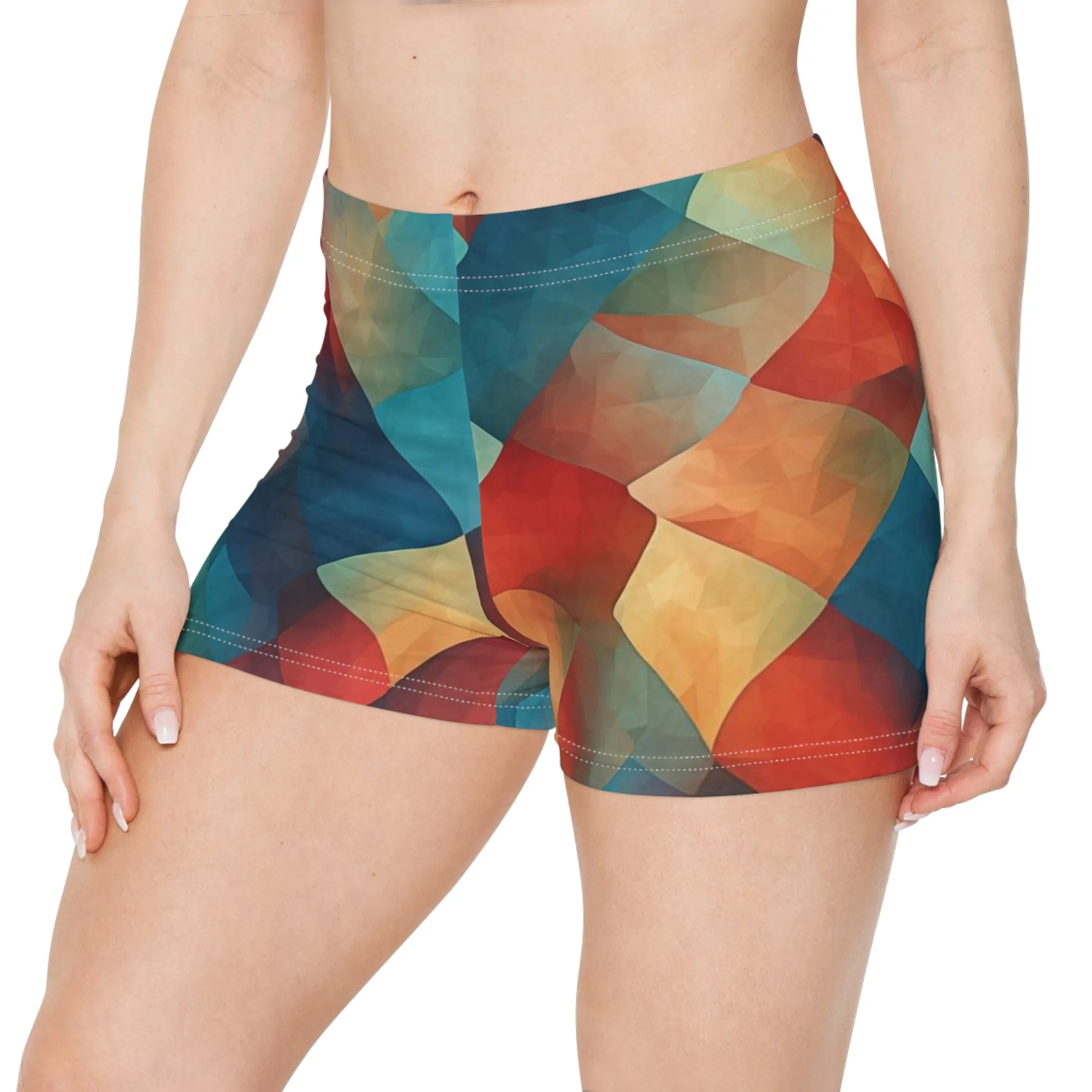 Workout Shorts - Tove Manchester Harlequin