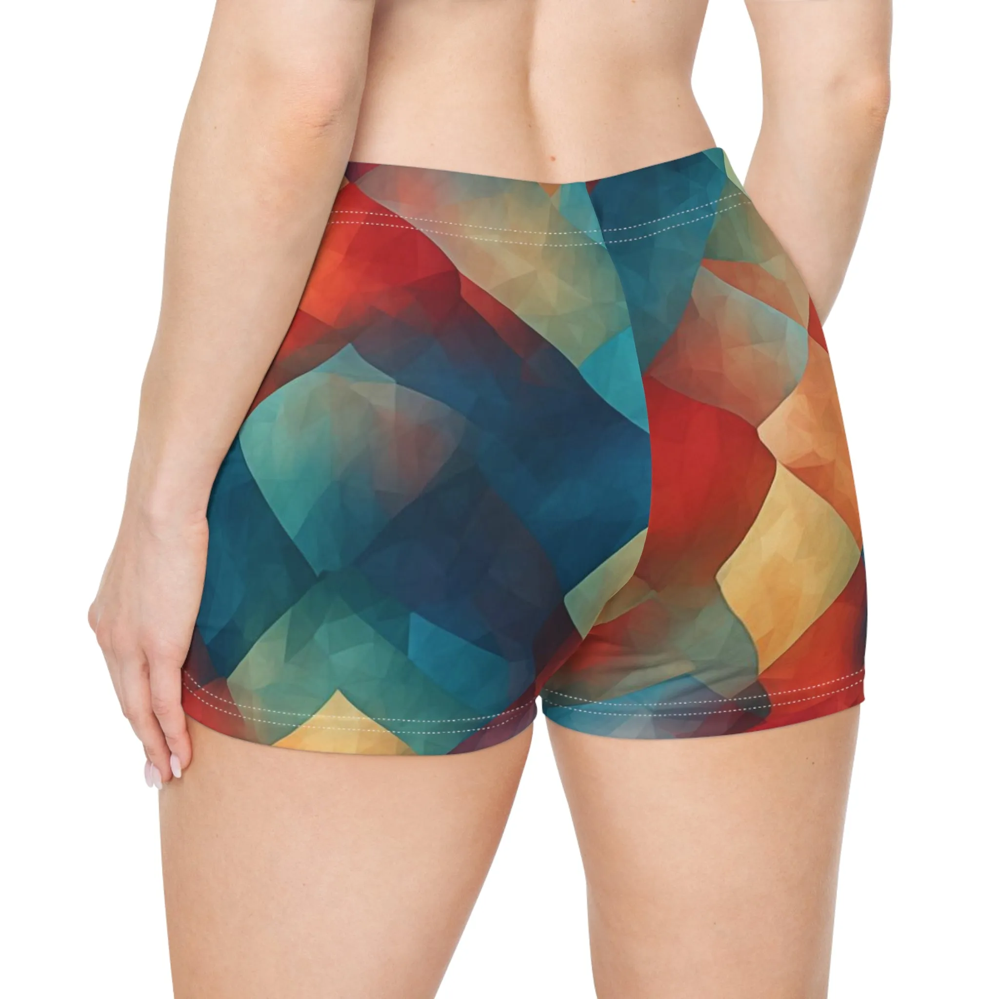 Workout Shorts - Tove Manchester Harlequin