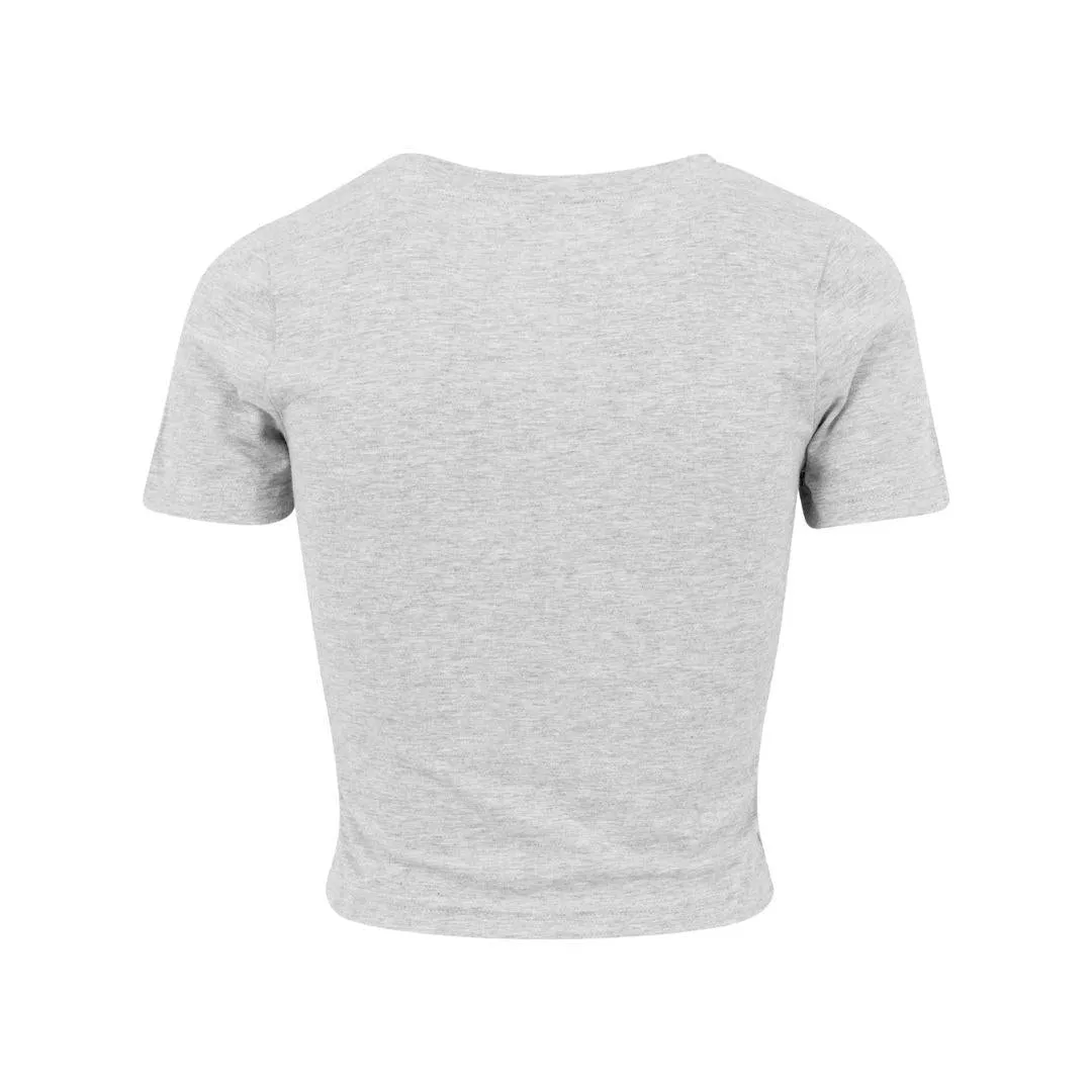 X5CAPE Custom Women's Crop Tee - Grey