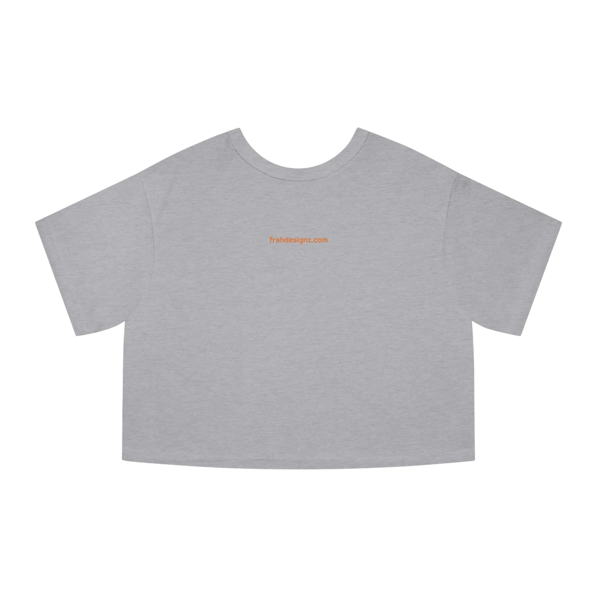 YAM-TASTIC! Champion Women's Heritage Cropped T-Shirt